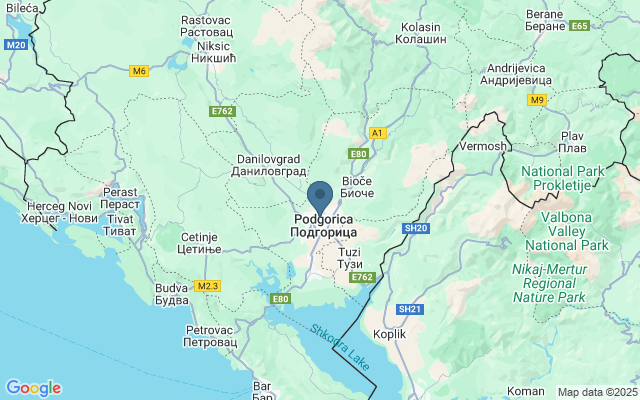 Kaart met locatie Hristovog Vaskrsenja kathedraal